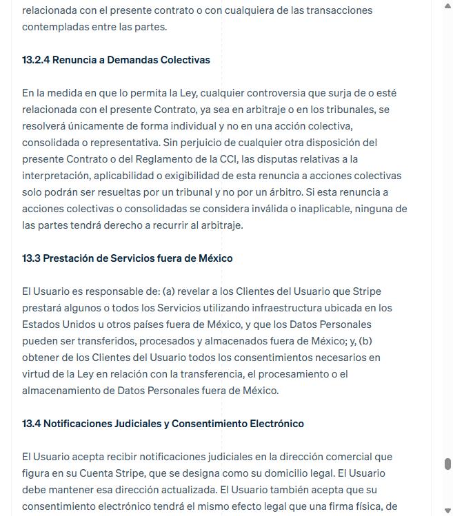 Captura de la fuente de Stripe México